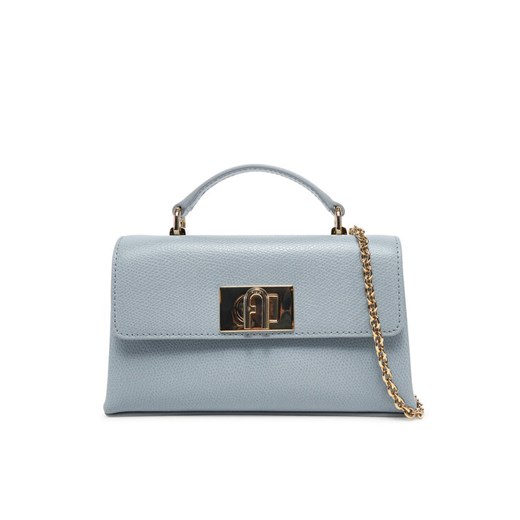 Torebka Furla 1927 WE00423 ARE000 55000 Szary ze sklepu eobuwie.pl w kategorii Kopertówki - zdjęcie 182098509