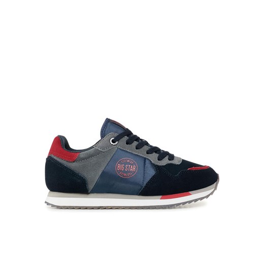 Sneakersy Big Star Shoes GG274A055 Granatowy ze sklepu eobuwie.pl w kategorii Buty sportowe damskie - zdjęcie 182098625