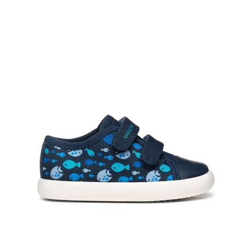 Sneakersy Geox B Gisli B451NB 000AW C4002 S Granatowy ze sklepu eobuwie.pl w kategorii Buty sportowe dziecięce - zdjęcie 182098708