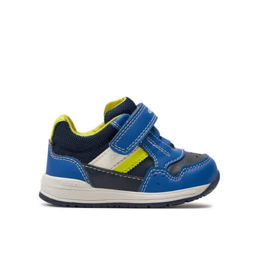 Sneakersy Geox B Rishon B. A B250RA 0BC14 C4502 Niebieski ze sklepu eobuwie.pl w kategorii Buciki niemowlęce - zdjęcie 182098738