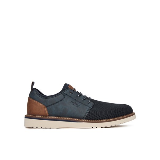 Sneakersy Rieker 04550-14 Granatowy ze sklepu eobuwie.pl w kategorii Buty sportowe męskie - zdjęcie 182098806