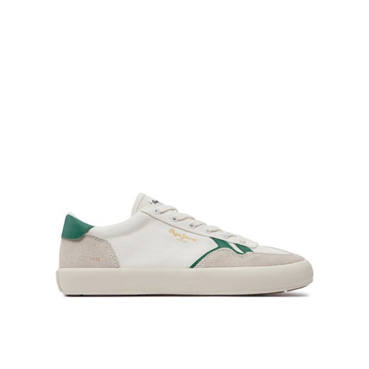 Sneakersy Pepe Jeans Travis Brit M PMS31038 Biały ze sklepu eobuwie.pl w kategorii Trampki męskie - zdjęcie 182098858
