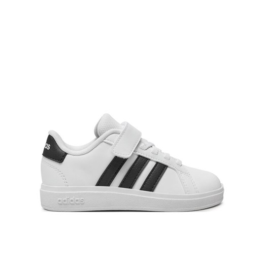 Sneakersy adidas Grand Court 2.0 IH5529 Biały ze sklepu eobuwie.pl w kategorii Buty sportowe dziecięce - zdjęcie 182098885