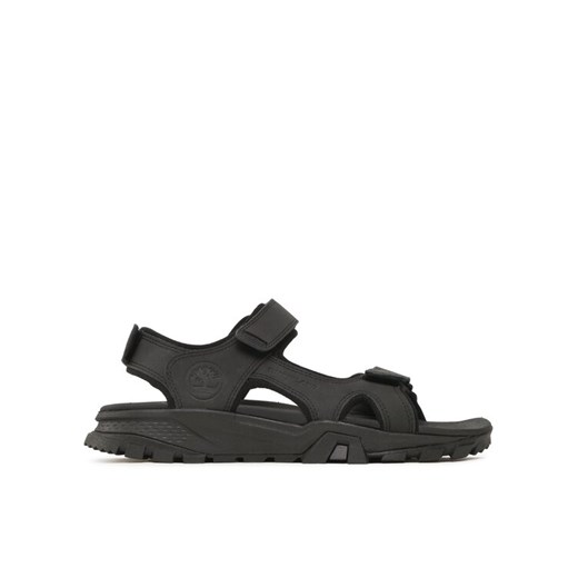 Sandały Timberland Lincoln Peak Strap Sandal TB0A5T5G0151 Czarny ze sklepu eobuwie.pl w kategorii Sandały męskie - zdjęcie 182098895