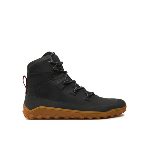 Sneakersy Vivo Barefoot Tracker Leather AT 309533 Czarny ze sklepu eobuwie.pl w kategorii Buty sportowe męskie - zdjęcie 182098915