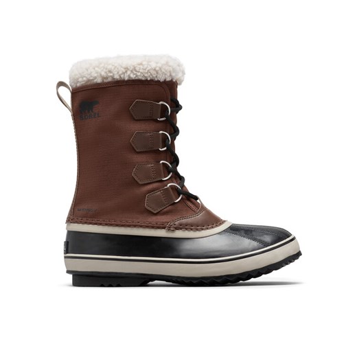 Śniegowce Sorel 1964 Pac Nylon Boot Wp 2114071256 Brązowy ze sklepu eobuwie.pl w kategorii Buty zimowe męskie - zdjęcie 182098966