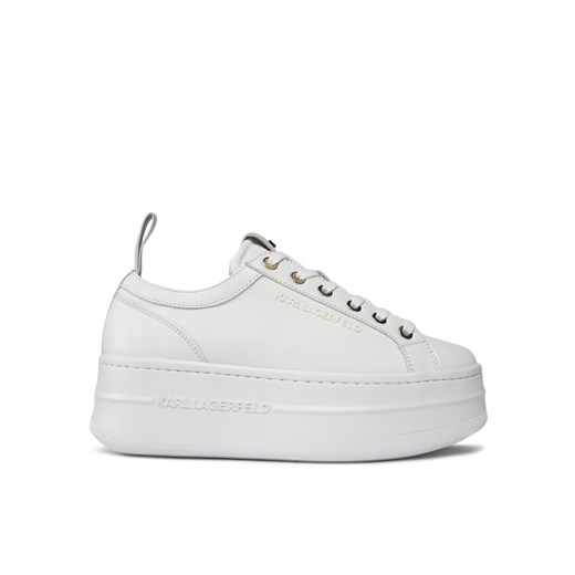 Sneakersy KARL LAGERFELD KL65019 Biały ze sklepu eobuwie.pl w kategorii Buty sportowe damskie - zdjęcie 182098977