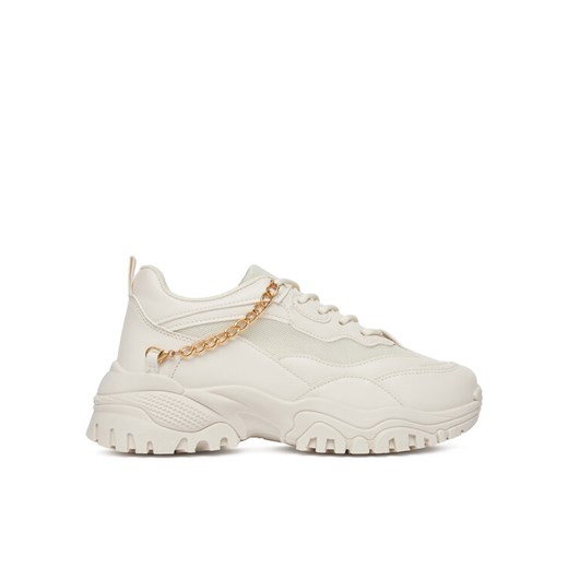 Sneakersy DeeZee NF142 Beżowy ze sklepu eobuwie.pl w kategorii Buty sportowe damskie - zdjęcie 182099025
