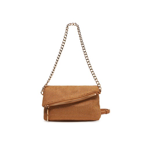 Torebka Liu Jo Pochette AA5166 E0745 Brązowy ze sklepu eobuwie.pl w kategorii Kopertówki - zdjęcie 182099068