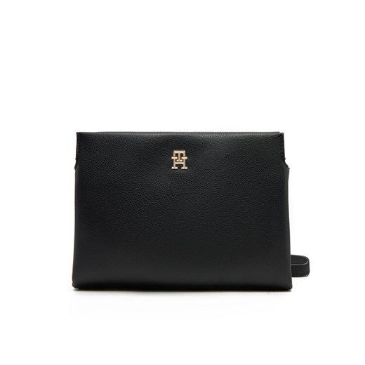 Torebka Tommy Hilfiger Th Legacy Mini Crossover AW0AW17225 Czarny ze sklepu eobuwie.pl w kategorii Listonoszki - zdjęcie 182099087
