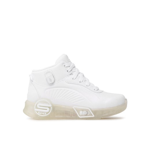 Sneakersy Skechers S-Lights Remix 310100L/WHT Biały ze sklepu eobuwie.pl w kategorii Buty sportowe dziecięce - zdjęcie 182099088