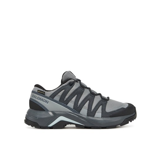 Trekkingi Salomon X-Adventure Recon Gore Tex L47813300 Szary ze sklepu eobuwie.pl w kategorii Buty trekkingowe damskie - zdjęcie 182099116