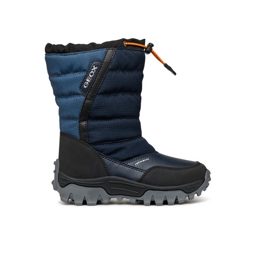 Śniegowce Geox J Himalaya Boy B Abx J26FRA 0FU54 C0693 D Granatowy ze sklepu eobuwie.pl w kategorii Buty zimowe dziecięce - zdjęcie 182099268