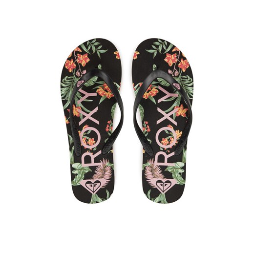Japonki Roxy ARJL100869 Czarny ze sklepu eobuwie.pl w kategorii Klapki damskie - zdjęcie 182099269