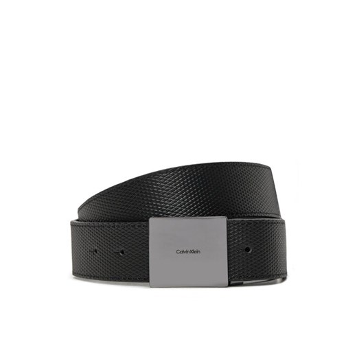 Pasek Męski Calvin Klein K50K512658 Czarny ze sklepu eobuwie.pl w kategorii Paski męskie - zdjęcie 182099277