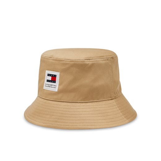 Kapelusz Tommy Jeans Modern Bucket AM0AM12018 Beżowy Tommy Jeans 00 eobuwie.pl