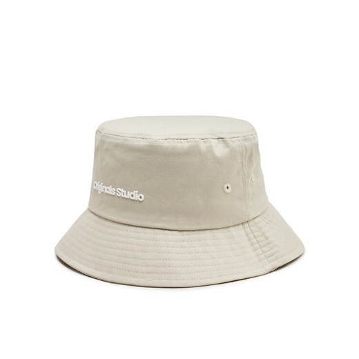 Kapelusz Jack&Jones Vesterbro Bucket 12253601 Beżowy ze sklepu eobuwie.pl w kategorii Kapelusze męskie - zdjęcie 182099419