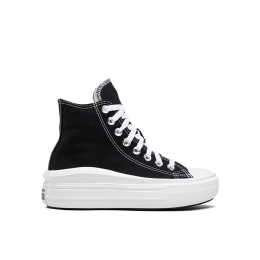 Trampki Converse Chuck Taylor All Star Move Platform 568497C Czarny ze sklepu eobuwie.pl w kategorii Trampki damskie - zdjęcie 182099436