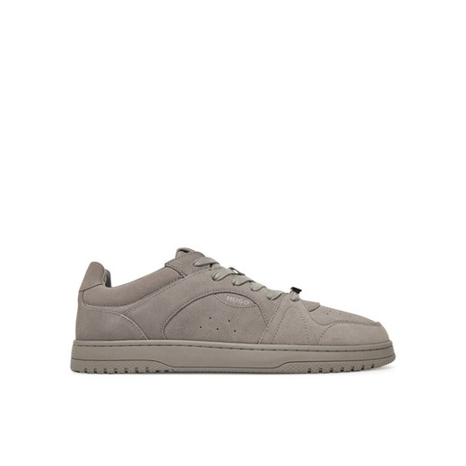 Sneakersy HUGO Hadrian 50541798 Szary ze sklepu eobuwie.pl w kategorii Buty sportowe męskie - zdjęcie 182099465