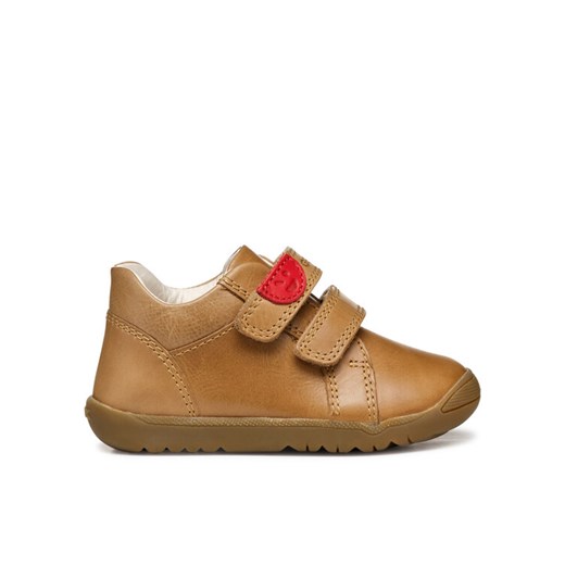 Sneakersy Geox B Macchia B254NB 000CL C5102 Brązowy ze sklepu eobuwie.pl w kategorii Buty sportowe dziecięce - zdjęcie 182099478