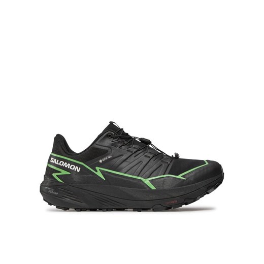 Buty do biegania Salomon Thundercross GORE-TEX L47279000 Czarny ze sklepu eobuwie.pl w kategorii Buty sportowe męskie - zdjęcie 182099595