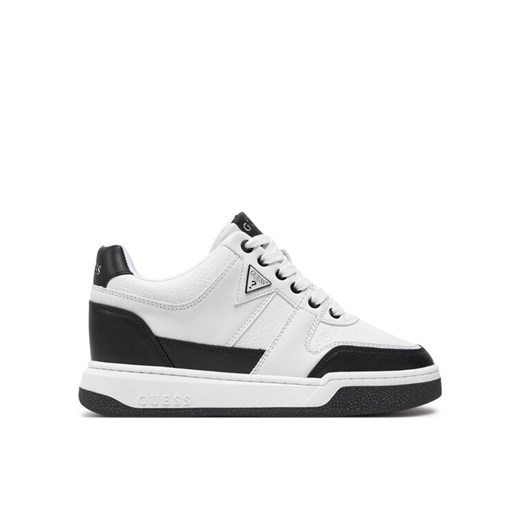 Sneakersy Guess Marlew FLTMAR FAL12 Biały ze sklepu eobuwie.pl w kategorii Buty sportowe damskie - zdjęcie 182099676