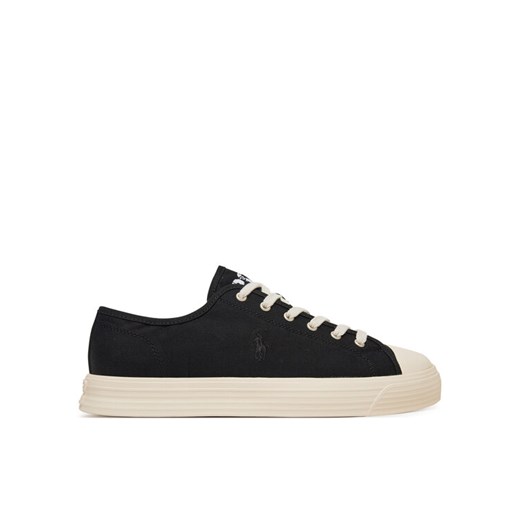 Trampki Polo Ralph Lauren Ayers Low Pp 809971290002 Czarny ze sklepu eobuwie.pl w kategorii Trampki męskie - zdjęcie 182099698