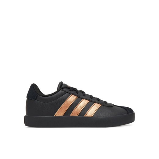 Sneakersy adidas Vl Court 3.0 K JQ1596 Czarny ze sklepu eobuwie.pl w kategorii Buty sportowe damskie - zdjęcie 182099735
