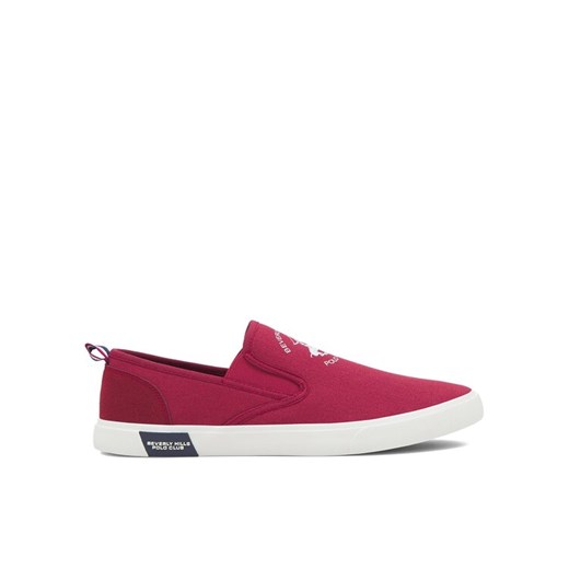 Tenisówki Beverly Hills Polo Club M-VSS24001 Bordowy ze sklepu eobuwie.pl w kategorii Trampki męskie - zdjęcie 182099769