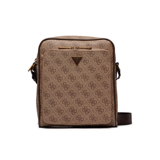 Saszetka Guess Milano HMMILO P4260 Beżowy ze sklepu eobuwie.pl w kategorii Torby męskie - zdjęcie 182099945
