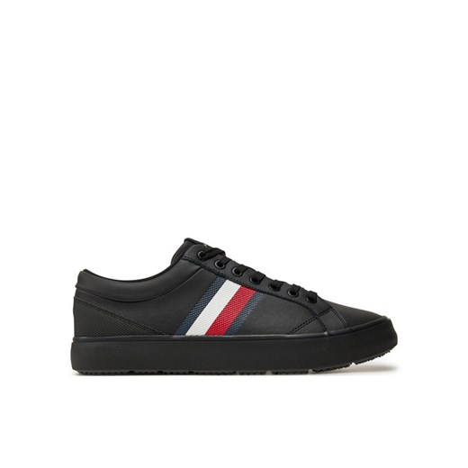 Sneakersy Tommy Hilfiger FM0FM05199 Czarny ze sklepu eobuwie.pl w kategorii Buty sportowe męskie - zdjęcie 182100136