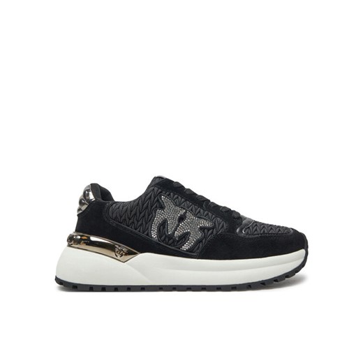 Sneakersy PINKO Gem 07 SS0055 P036 Czarny ze sklepu eobuwie.pl w kategorii Buty sportowe damskie - zdjęcie 182100377