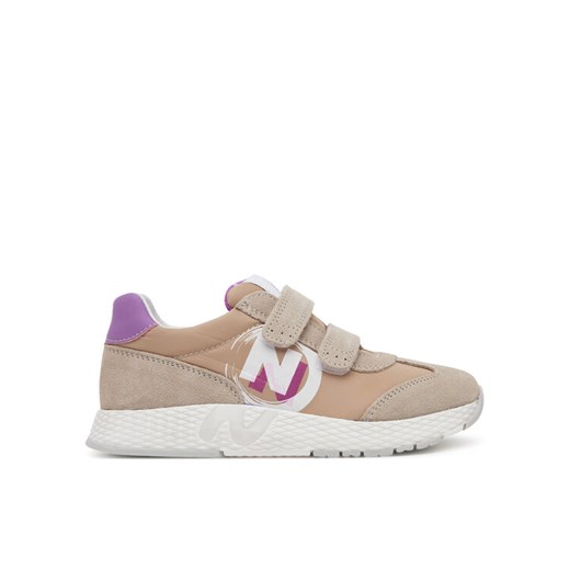 Sneakersy Naturino Jesko 2 Vl 2018225-01-1E03 S Beżowy ze sklepu eobuwie.pl w kategorii Buty sportowe dziecięce - zdjęcie 182100386