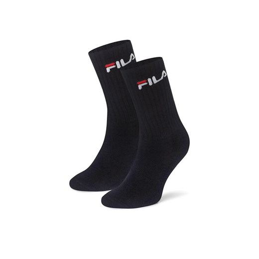 Skarpety Wysokie Męskie Fila F4401-AW24 (2-pack) Czarny ze sklepu eobuwie.pl w kategorii Skarpetki męskie - zdjęcie 182100419