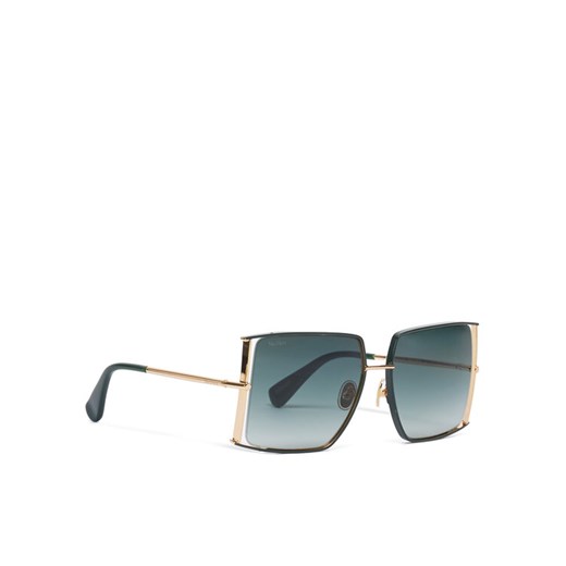 Okulary przeciwsłoneczne Max Mara MM0120/S Zielony ze sklepu eobuwie.pl w kategorii Okulary przeciwsłoneczne damskie - zdjęcie 182100448