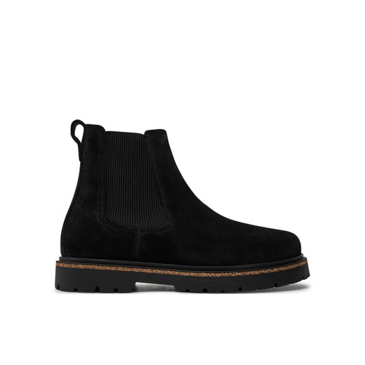 Sztyblety Birkenstock Highwood Slip On Mid W Leve 1028211 Czarny ze sklepu eobuwie.pl w kategorii Botki - zdjęcie 182100499