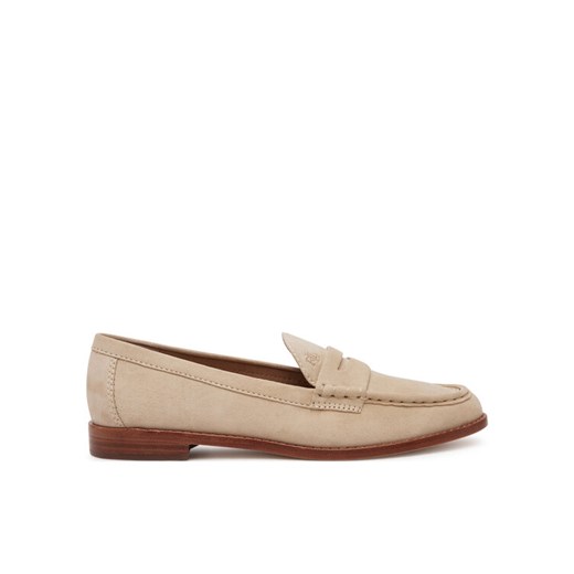 Mokasyny LAUREN RALPH LAUREN Wynnie 802970584001 Beżowy ze sklepu eobuwie.pl w kategorii Mokasyny damskie - zdjęcie 182100527