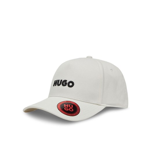 Czapka z daszkiem HUGO Jude 50533410 Biały ze sklepu eobuwie.pl w kategorii Czapki z daszkiem męskie - zdjęcie 182100529