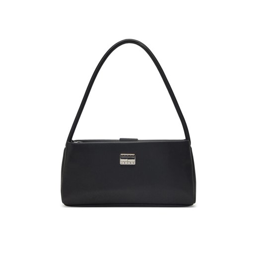Torebka Tommy Jeans Tjw American Cool Shoulder Bag AW0AW17295 Czarny ze sklepu eobuwie.pl w kategorii Torebki damskie - zdjęcie 182100578