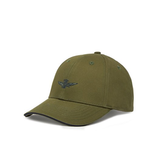 Czapka z daszkiem Aeronautica Militare 251HA1212CT3299 Zielony ze sklepu eobuwie.pl w kategorii Czapki z daszkiem męskie - zdjęcie 182100595