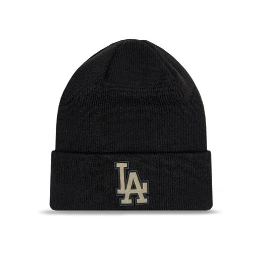 Czapka New Era Metallic Badge La Dodgers 60364349 Czarny ze sklepu eobuwie.pl w kategorii Czapki zimowe męskie - zdjęcie 182100619