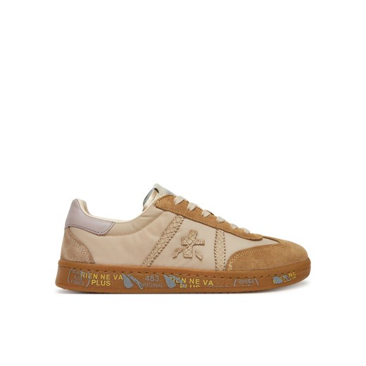 Sneakersy Premiata Bonnied Var 6961 Beżowy ze sklepu eobuwie.pl w kategorii Buty sportowe damskie - zdjęcie 182100687