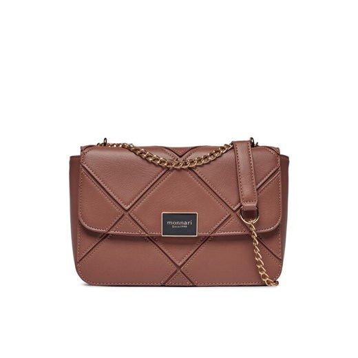 Torebka Monnari BAG3790-M04 Brązowy ze sklepu eobuwie.pl w kategorii Kopertówki - zdjęcie 182100708