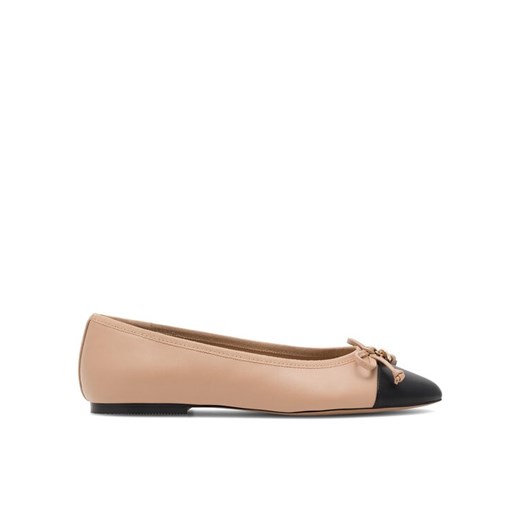 Baleriny Nine West 122AL4108 Beżowy ze sklepu eobuwie.pl w kategorii Balerinki - zdjęcie 182100798