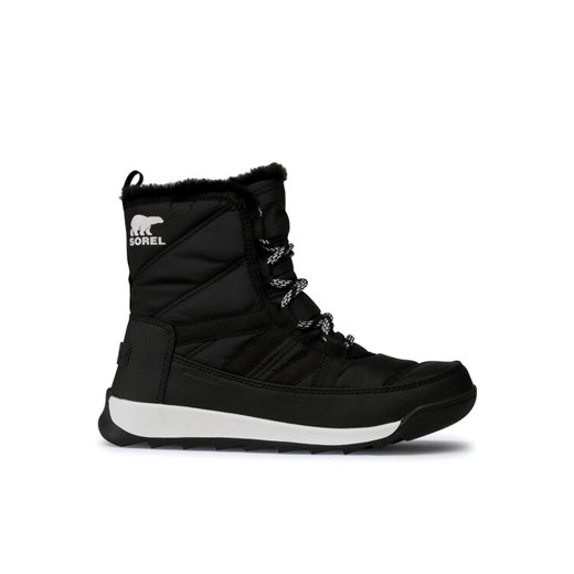 Śniegowce Sorel Whitney II Short Lace NL3820 Czarny ze sklepu eobuwie.pl w kategorii Śniegowce damskie - zdjęcie 182100829