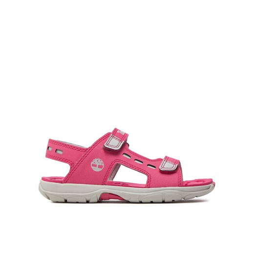 Sandały Timberland Moss Jump 2 Strap Sandal TB0A68QWEY51 Różowy ze sklepu eobuwie.pl w kategorii Sandały dziecięce - zdjęcie 182100848