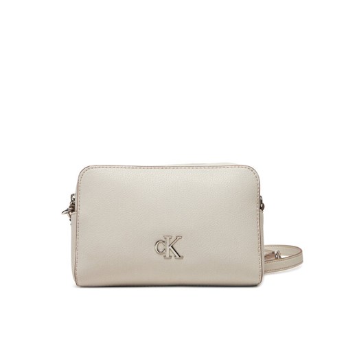 Torebka Calvin Klein Jeans Minimal Monogram Camera Bag 20 LV04K3162G Écru 00 eobuwie.pl