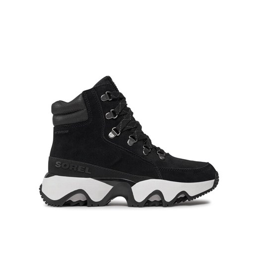 Sneakersy Sorel Kinetic™ Impact Conquest Wp NL5040-010 Czarny ze sklepu eobuwie.pl w kategorii Buty sportowe damskie - zdjęcie 182100997