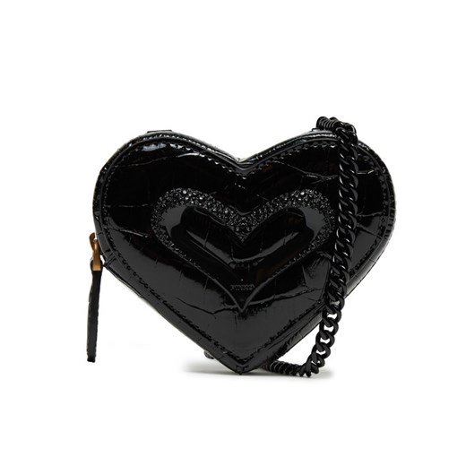 Bilonówka PINKO Heart Pills Holder . AI 24-25 PCPL 103835 Z1SY Czarny ze sklepu eobuwie.pl w kategorii Portfele damskie - zdjęcie 182101175
