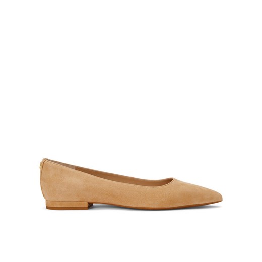Baleriny LAUREN RALPH LAUREN 802871265007 Brązowy ze sklepu eobuwie.pl w kategorii Balerinki - zdjęcie 182101177